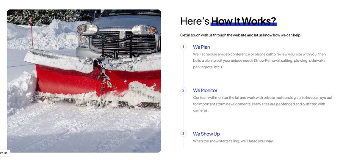 How It Works — 3 clear steps
