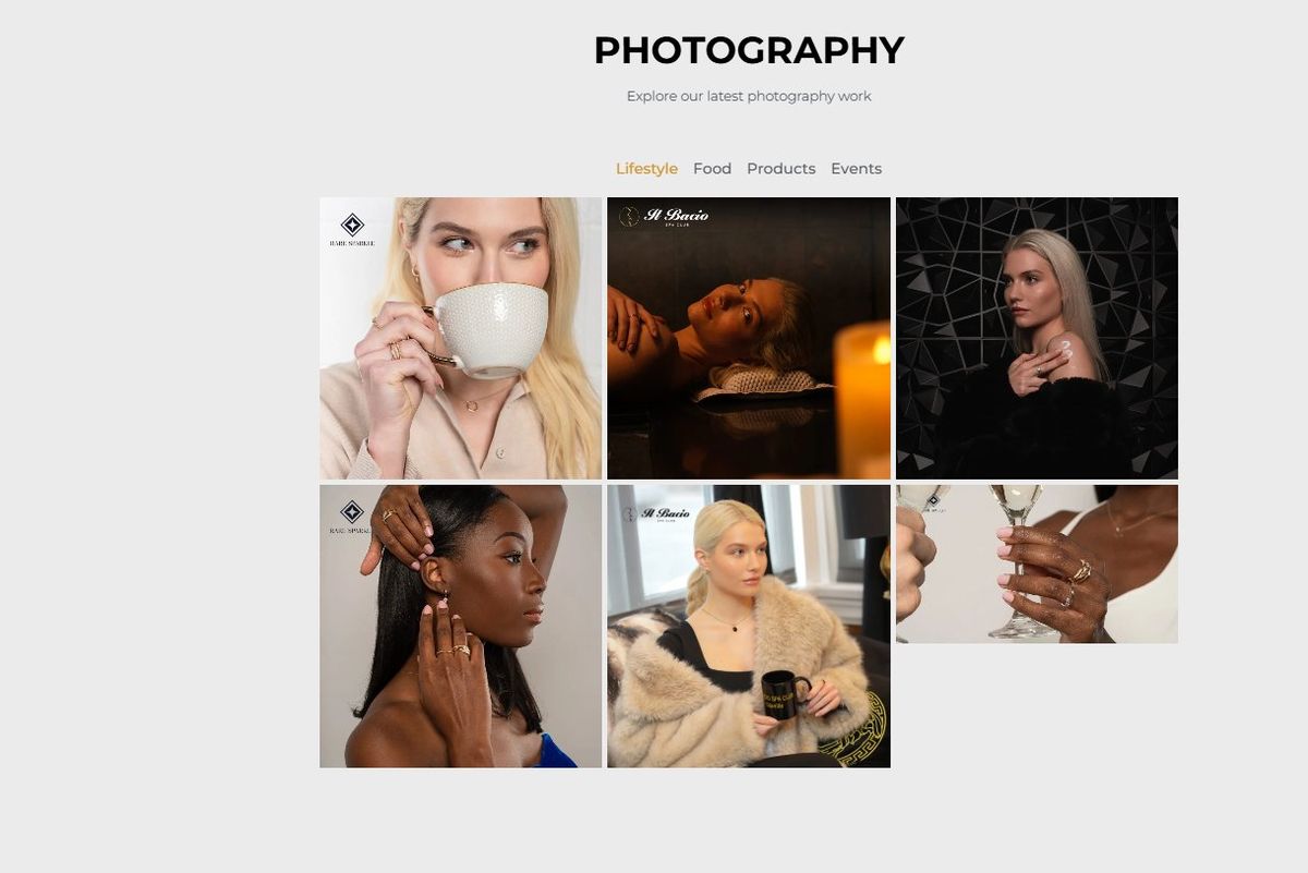 Projects — real client work